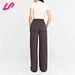 360gsm high waisted wide leg joggers